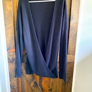 Zella wrap sweater
